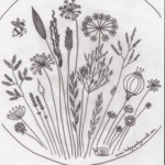 Free Floral Meadow Embroidery Pattern Embroidery