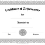 Free Formal Award Certificate Templates Customize Online