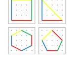 FREE Geoboard Shape Pattern Cards By Kristin Berrier TpT