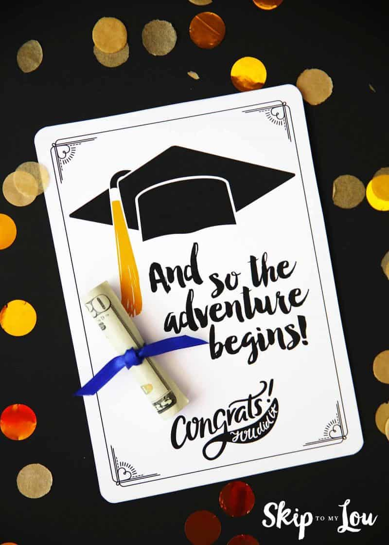 Free Graduation Cards With Positive Quotes And CASH 
