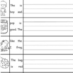 Free Kindergarten Writing Printable Writing Worksheets