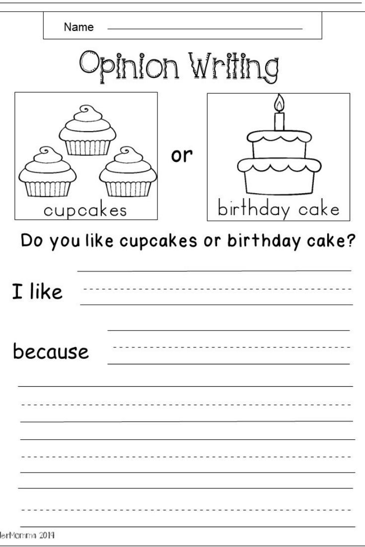 Free Kindergarten Writing Worksheets Kindergarten 