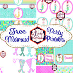 Free Mermaid Birthday Party Printables Mandy S Party