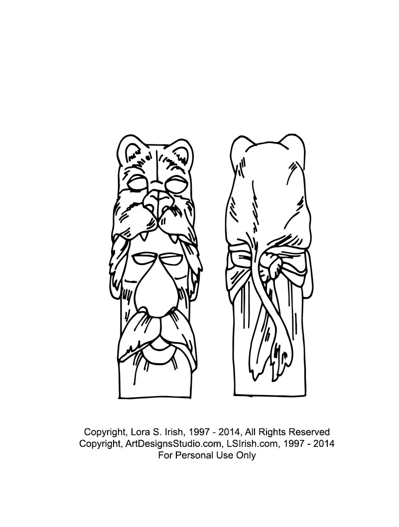 Printable Wood Carving Patterns