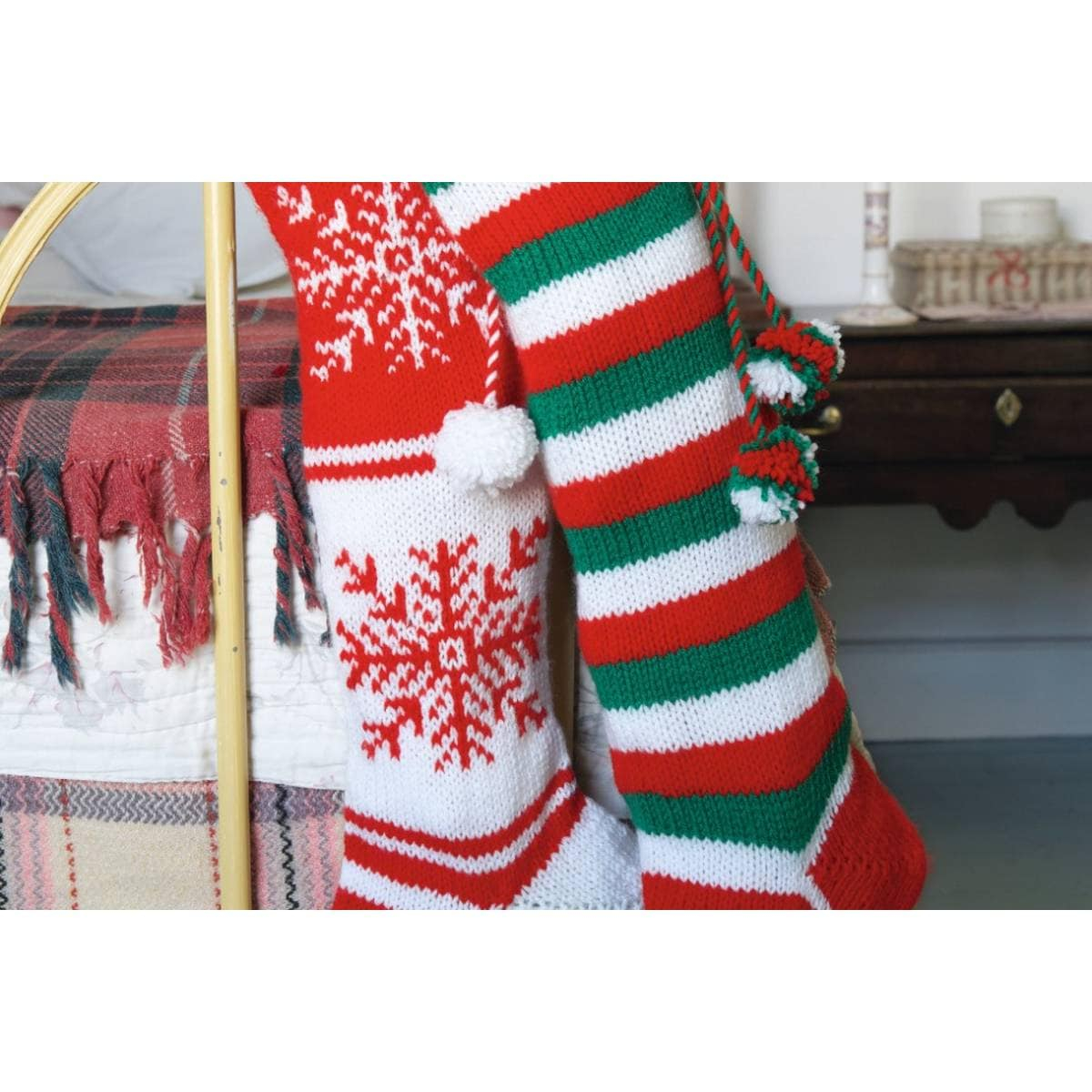 Free Pattern Knit A Christmas Stocking Pattern Hobbycraft
