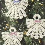 Free Pattern This Cute And Lacy Angel Ornament Makes The