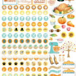 Free Planner Stickers New Thanksgiving Bundle Bible