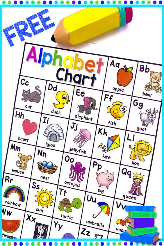 FREE Printable Alphabet Chart Homeschool Giveaways