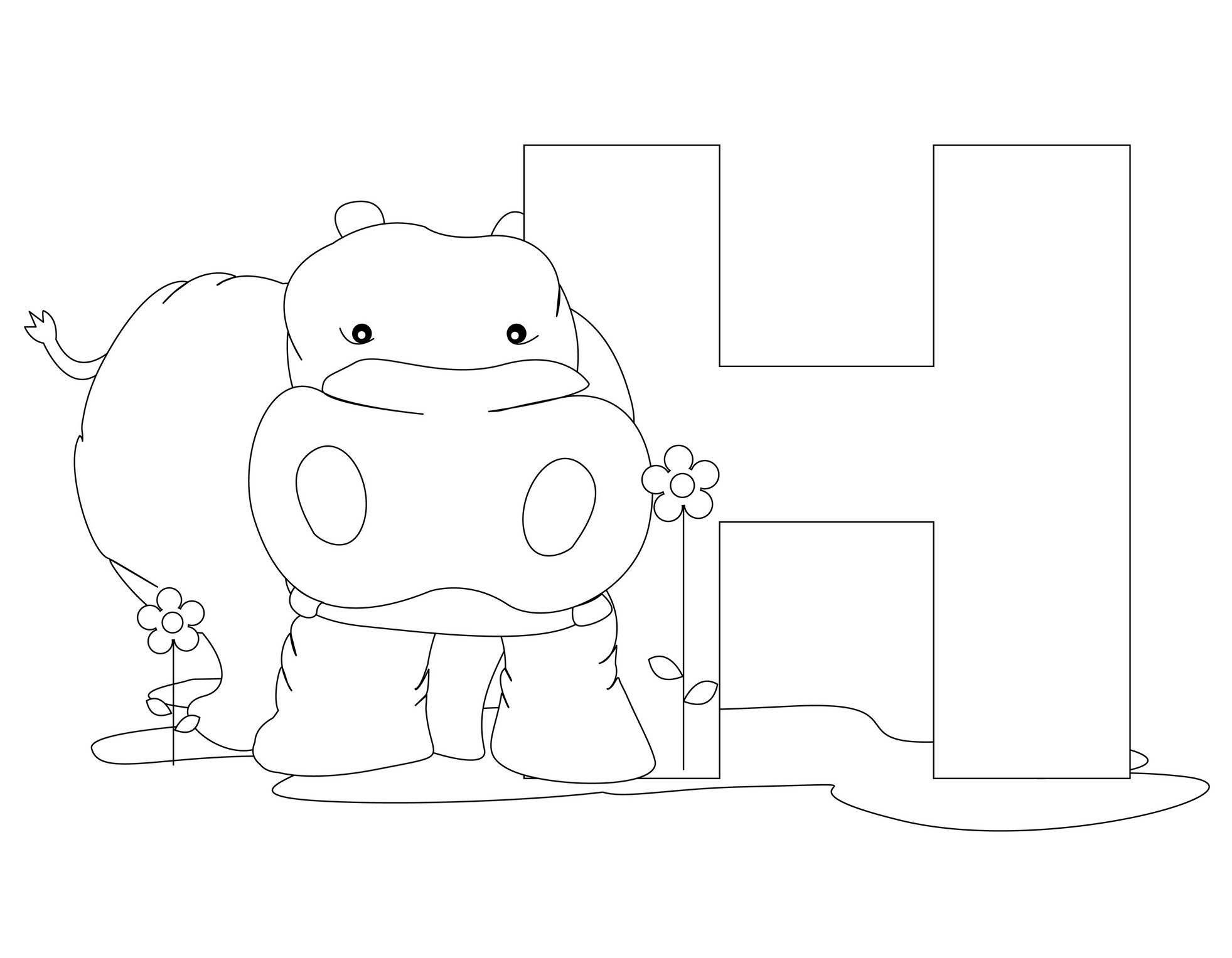Free Printable Alphabet Coloring Pages For Kids Best 