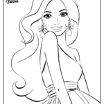 Free Printable Barbie Doll Pdf Coloring Pages 17