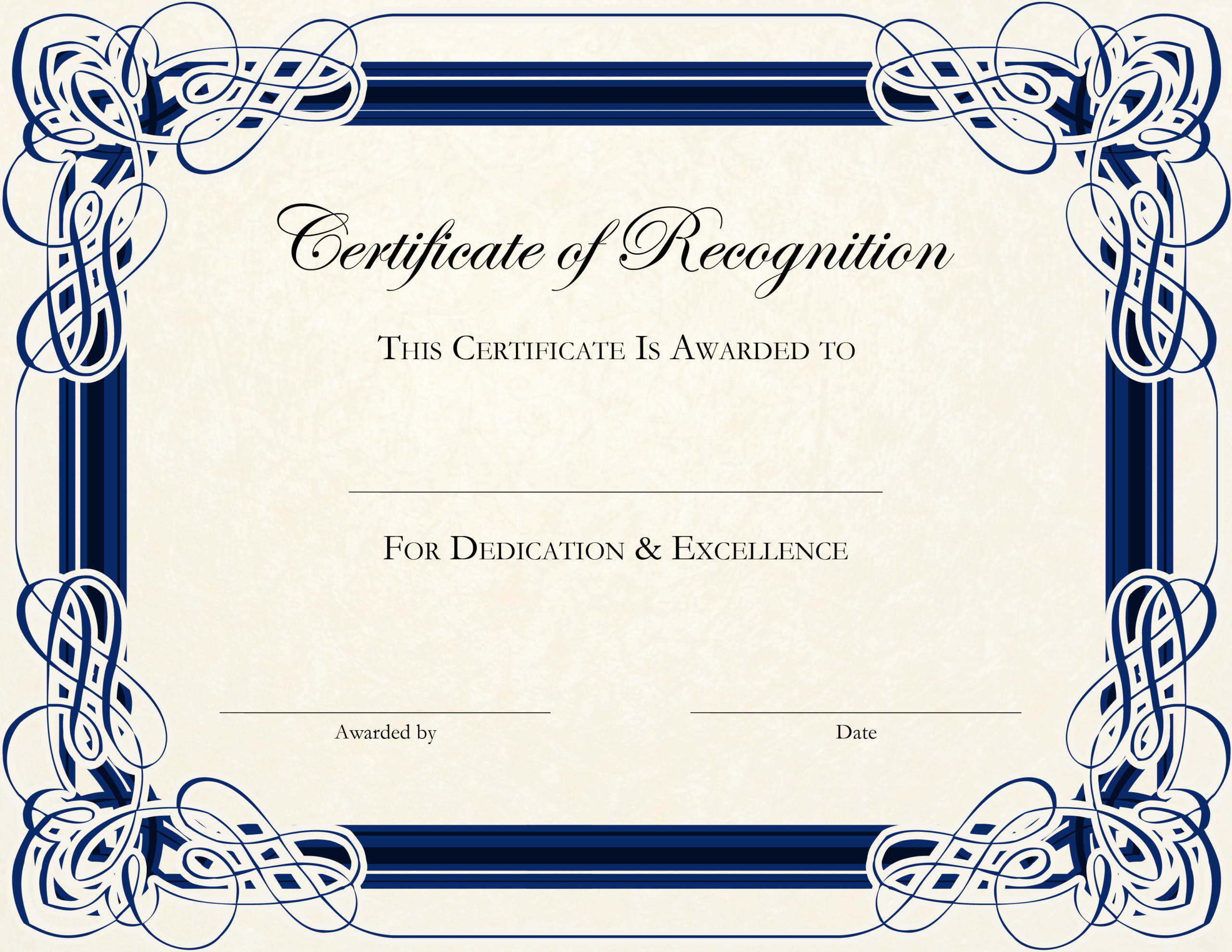 Free Printable Certificate Templates Design