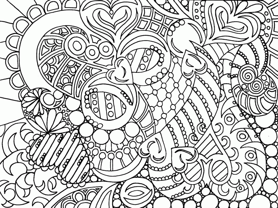 Free Printable Coloring Pages For Adults Advanced 