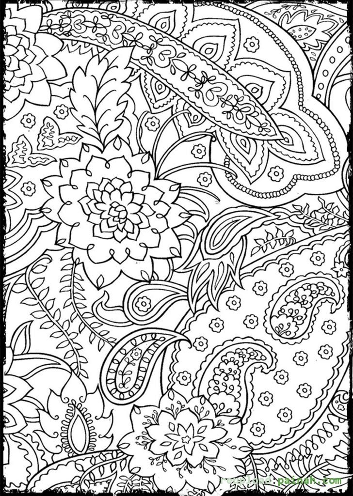 Free Printable Coloring Pages For Adults Advanced 