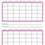 Free Printable Daily Medication Log Sheet The Unclutter