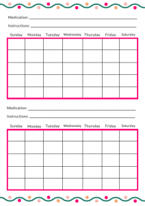Free Printable Daily Medication Log Sheet The Unclutter 