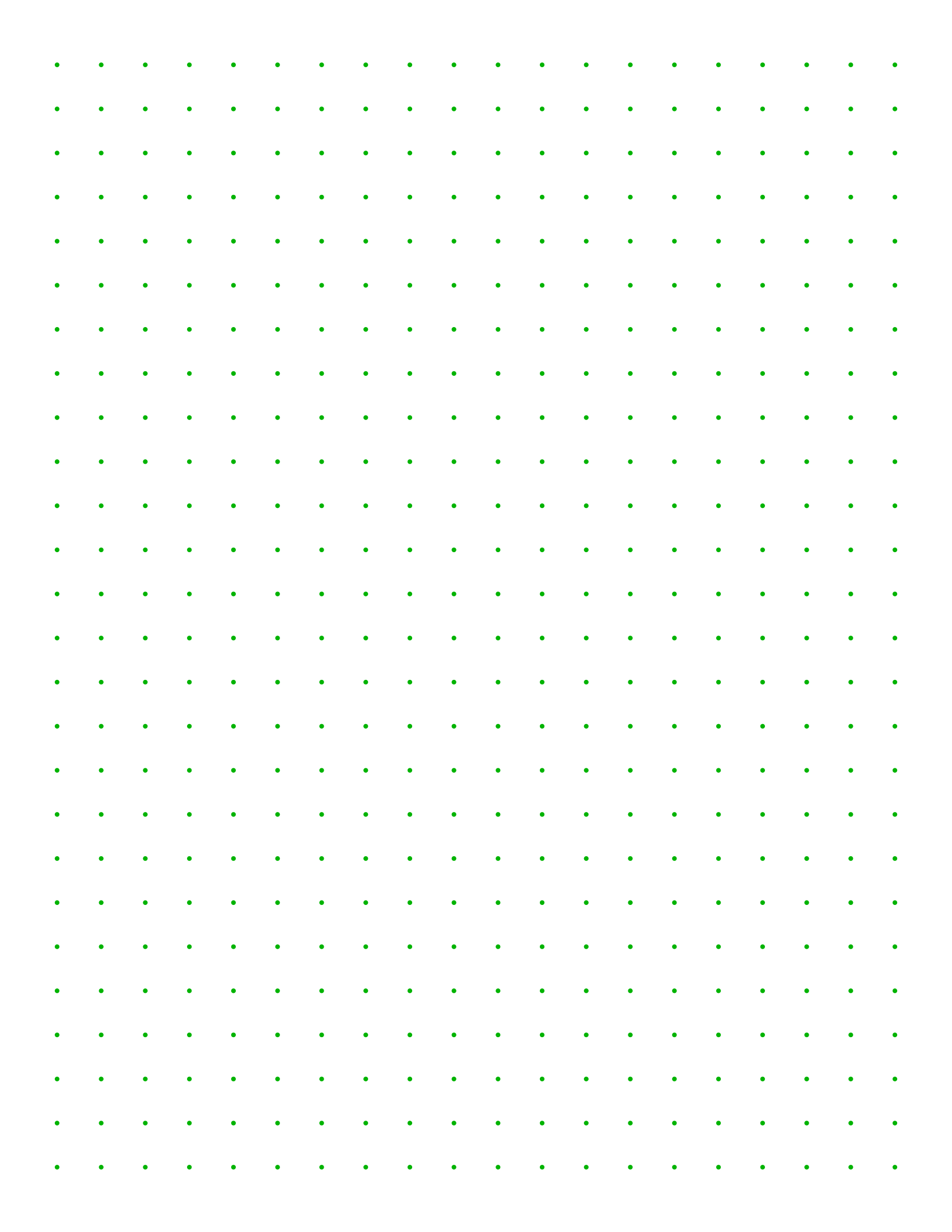  Free Printable Dot Graph Paper Templates 