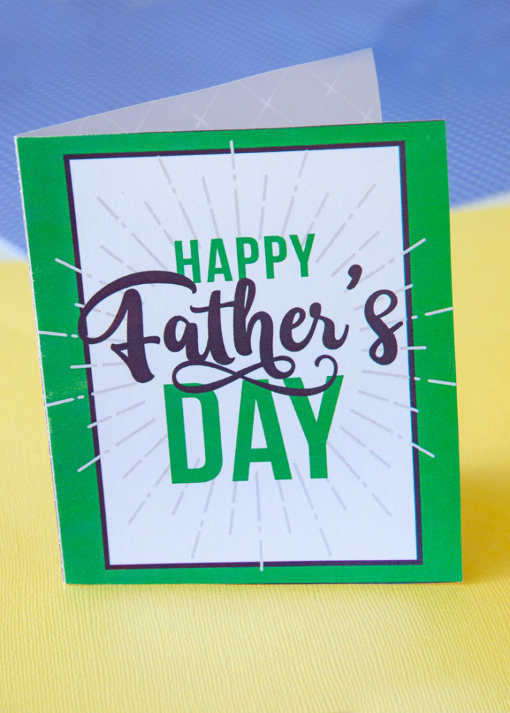 Father S Day Card Maker Free Printable