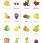 Free Printable Fruit Flash Cards Download Them In PDF