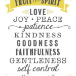 Free Printable Fruit Of The Spirit Sincerely Sara D