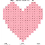 Free Printable Heart Shaped Valentine S Day Word Search