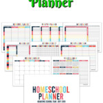 Free Printable Homeschool Planner Raking In The Savings