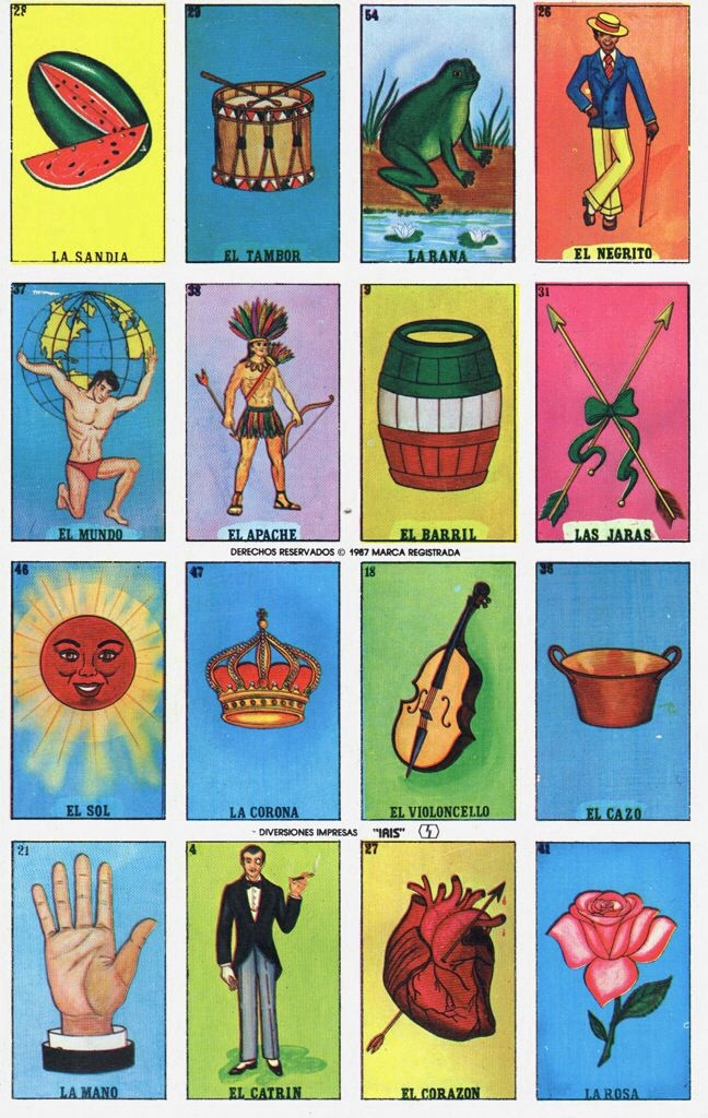 Free Printable Loteria Cards Printable Cards