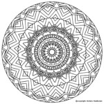 Free Printable Mandala Coloring Book Pages For Adults And Kids