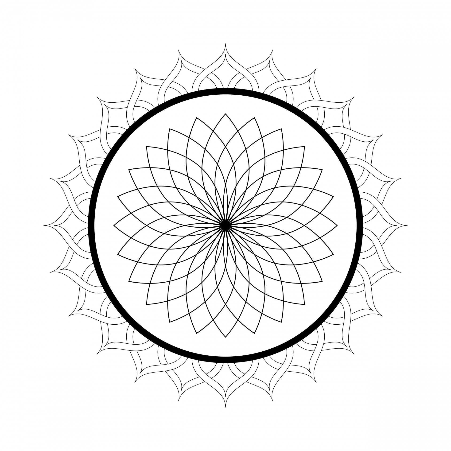Free Printable Mandala Coloring Pages For Adults Best 