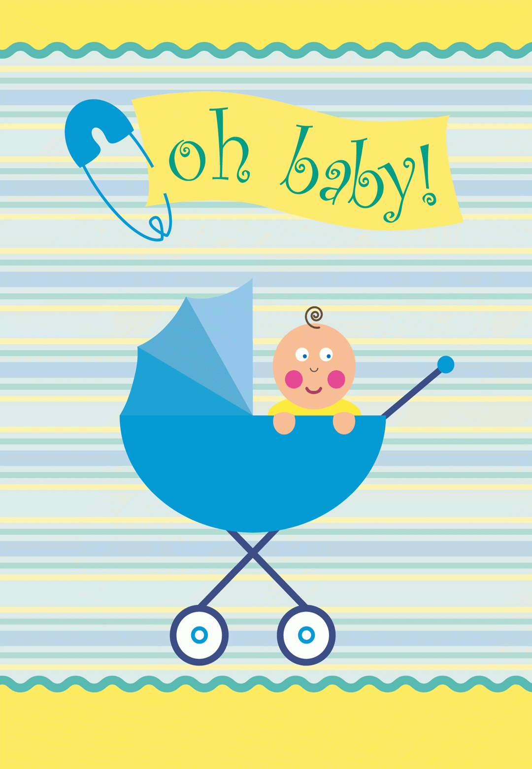 Free Printable Oh Baby Greeting Card Printable Baby 