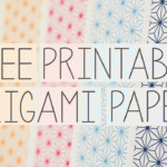 Free Printable Origami Papers From Paper Kawaii YouTube