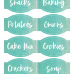 Free Printable Pantry Labels The DIY Mommy