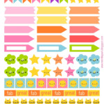 Free Printable Planner Flags And Stickers Ausdruckbare
