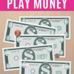 FREE Printable Play Money Template