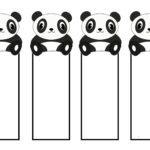 Free Printable Reading Bookmarks Black And White