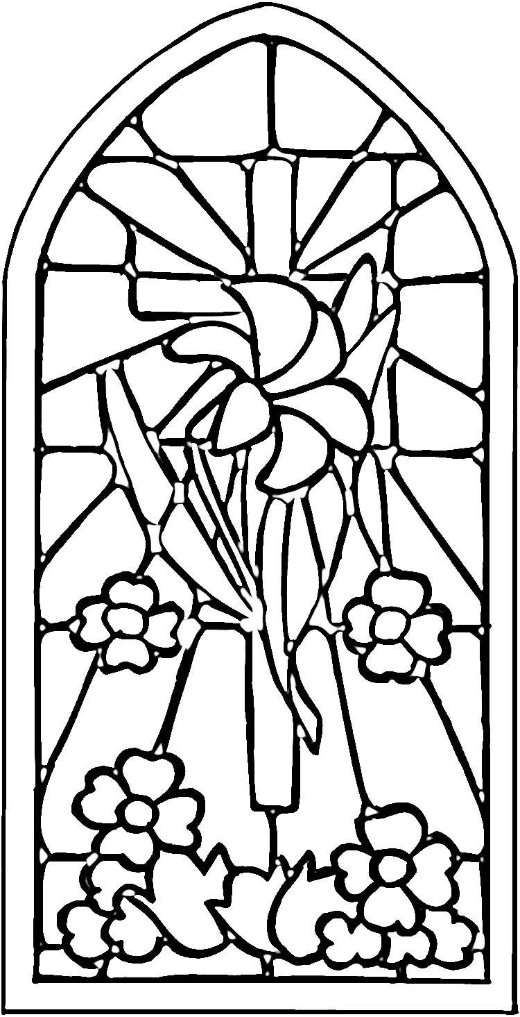 Free Printable Religious Stained Glass Patterns Free