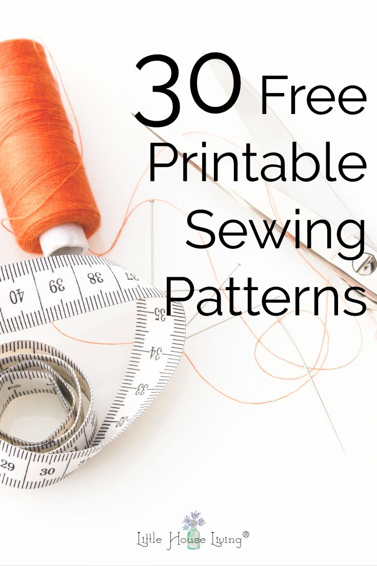 Free Printable Sewing Patterns Free Printable Sewing 