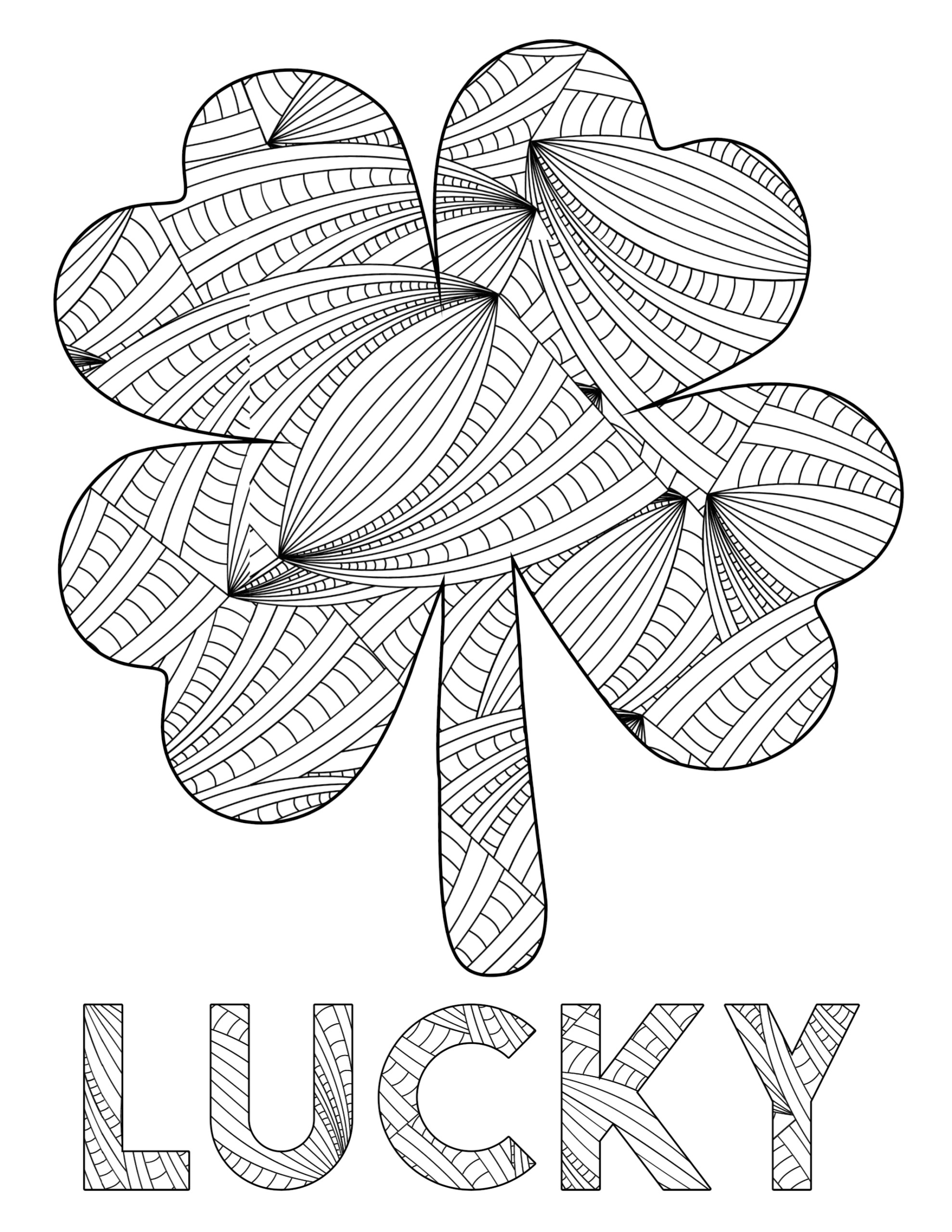 Free Printable St Patrick s Day Coloring Sheets Paper 