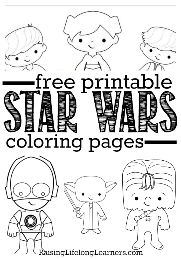 Free Printable Star Wars Coloring Pages For Star Wars Fans 