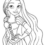 Free Printable Tangled Coloring Pages For Kids