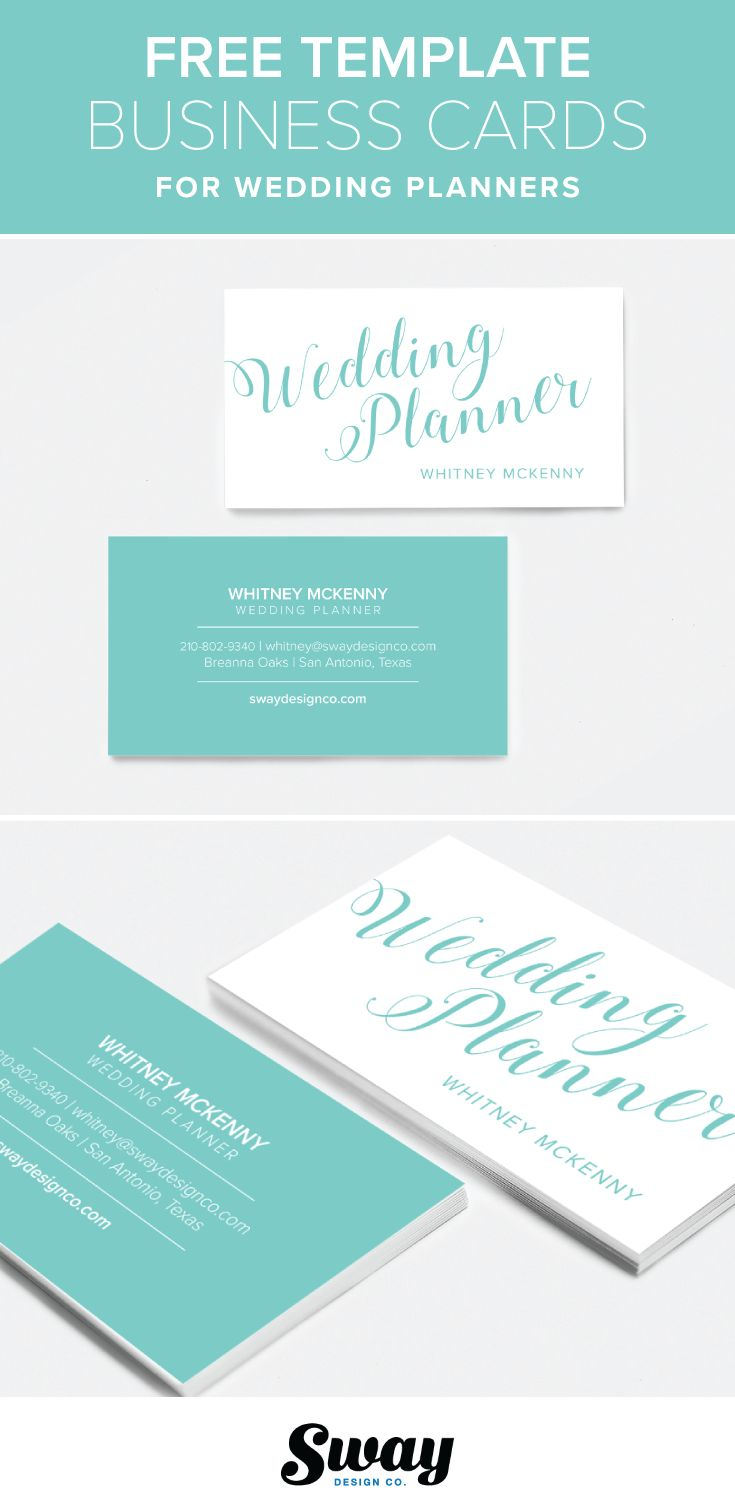 Free Printable Tiffany Blue Turquoise Script Business 