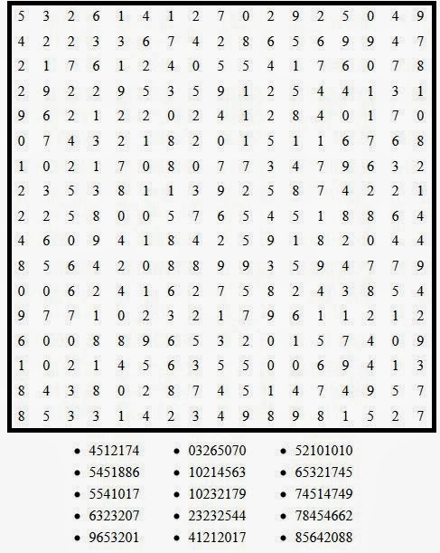 Free Printable Word Search And Sudokus Number Search 