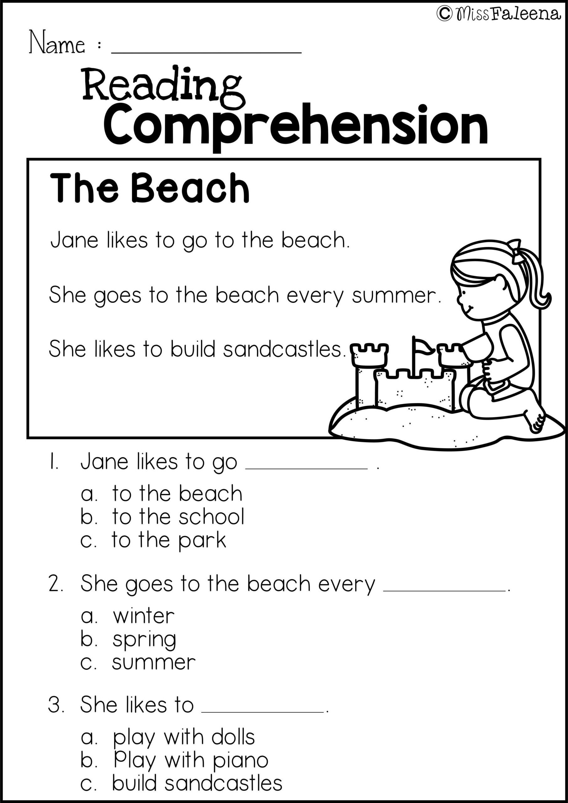 Free Printable Worksheets For 1St Grade Language Arts 