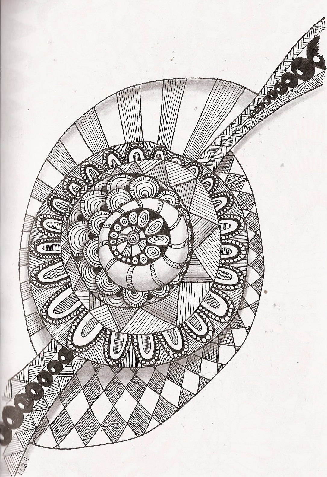 Free Printable Zentangle Coloring Pages For Adults