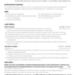 Free Resume Builder Online Create A Professional Resume