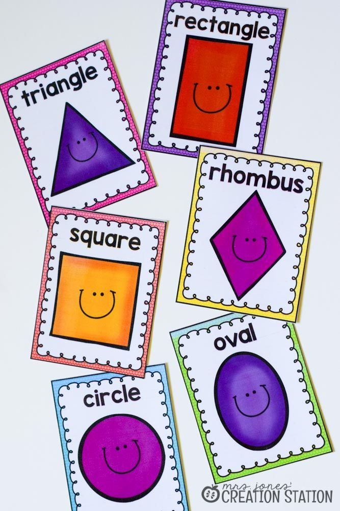 Free Shape Printables Teaching Shapes Printable Shapes 