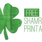 Free St Patrick S Day Printable Shamrock Print YouTube