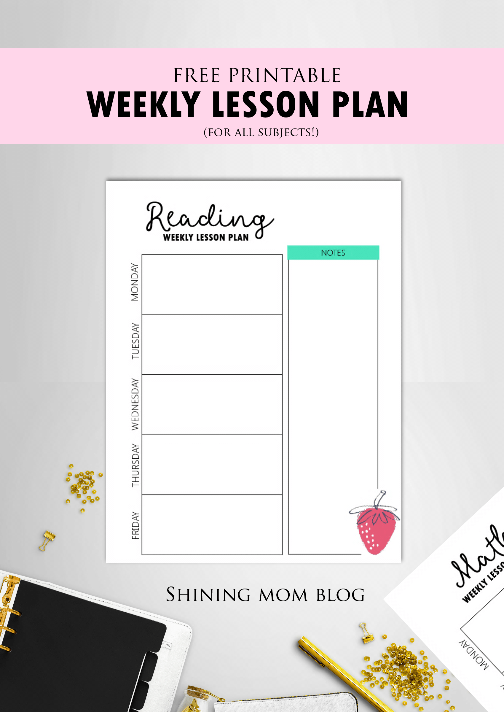 Free Teacher Binder Printables Over 25 Pretty Planning 