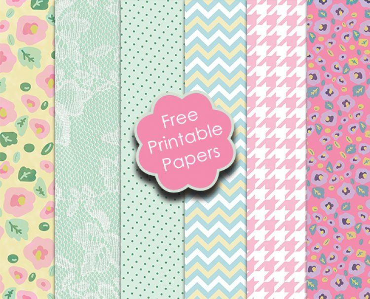 Free Trimcraft Printable Papers And Cardmaking Tutorials 