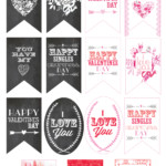 Free Valentine Gift Tag Printables SohoSonnet Creative