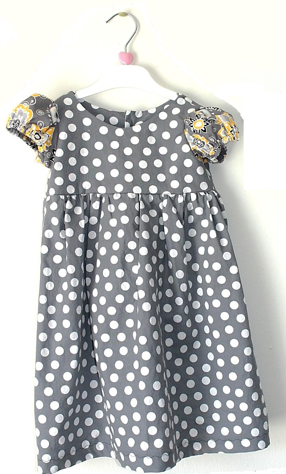 Freshly Completed Little Miss Dress Size 2 T PDF Pattern